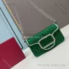 Bolsa de designer sacola mini loco bolsa imitação de couro de ovelha de cristal bolsa de ombro bordada bolsa crossbody de alta qualidade bolsa de moda bolsa de câmera de luxo NOVO