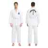 Produtos ITF Taekwondo Uniforme Branco TKD Dobok Roupas Crianças Adulto Unissex Conjuntos de Treinamento de Artes Marciais