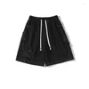 Men's Shorts Star Patchwork Men Vintage Denim Summer Basic Simple All-match Ulzzang High Waist Leisure Streetwear Chic