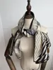 Scarves 2024 Arrival Autumn Winter Grey 140 Cm Scarf 70% Cashmere 30% Silk Wrap For Women Lady Girl Gift