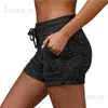 Kadın şortları kadın katı elastik bel şortu artı büyük boyutlu bayanlar yaz spor salonu fitness jogging sıcak pantolon eşofmanları giyim t240227
