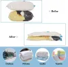 Machines 1/2/5pcs Vacuum Storage Bags Space Saving Bags for Comforters Clothes Pillow Bedding Blanket Storage Vacuum Seal Bag