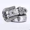 Cintura stilista piena di diamanti cinture bb per uomo accessori di lusso alla moda ceinture placcate argento fibbia tinta unita cintura donna scheletro YD024 C4