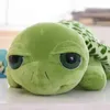 Plyschdockor sköldpadda docka kast kudde ge flickor gåva tanabata ny söt tecknad sköldpadda plysch leksak stor ögon sköldpadda plysch leksak barn leksak gåva2403