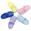 Outdoor 2020 New Home Cute Cartoon Animal Print Sandals Mules Clogs Summer Baby Boys Girls Flat Toddler Slippers Children Garden Shoes