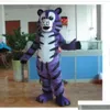 SPRZEDAŻ MASCOTA ŚWIĘTE Piękny Tiger Animal Cartoon Cartoon Costume Christmas Fancy Dress Halloween Drop Relivery Costume Dh0p9