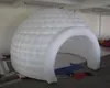 wholesale Tenda a cupola gonfiabile personalizzata da 5 m / 10 m di diametro, grande, illuminata a LED, gonfia le tende igloo bianche per feste o eventi all'aperto