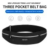 Bolsas de maratona bolsos de corrida bolsos esportivos saco de cintura masculino homem celular titular fitness fitness bels belts bola à prova d'água