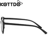 Brilmontuur Kottdo Vintage Cat Eye Brilmontuur Dames Brillen Optisch Plastic Heldere Bril Heren Bijziendheid Bril voor Unisex Brillen