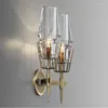 Wall Lamp Modern Crystal Gold Sconce Lights AC110V 220V Fashion Luxury Lustre Living Room Bedroom Light Fixtures