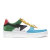 Top Quality Casual Designer Sk8 Shoes Women Mens Low Trainers Nostalgic Yellow Green Teal Brown White Leather Grey Orange Patent Camouflage Platform Sneakers