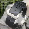 Watch Bands 24mm Curved End Natural Rubber band for Panerai LUMINOR SUBMERSIBLE PAM Sile Waterproof Strap Butterfly Buckle T240227