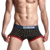 Onderbroeken geweldige uitverkoop SEOBEAN ondergoed boxershort heren katoenen boxer sexy stretch man ondergoed spandex jockstrap lingerie homme zachte slips