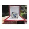 Cluster Rings Villanova Wildcats Basketball Championship Ring With Wooden Display Box Souvenir Men Fan Gift Wholesale Drop Delivery Dhs3A