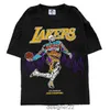 Warren High Street Sun Basketball LotasT T-Shirt Tide Marke große Größe Quick Dry Herren- und Damenmode Street Kurzarm-Top