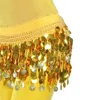 Stage Wear Women Sequins Tassels Belly Dance Belt Dancer Skirt Waist Chain Hip Scarf