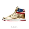 Trump Sneakers T Basketball Freizeitschuhe The Never Surrender High-Tops Designer 1 TS Gold Custom Herren Outdoor Sneakers Comfort Sport Trendy Lace-up Outdoor mit Rumpf