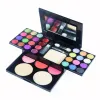 Set 3 strati Palette di ombretti Set Fard impermeabile a lunga durata Lucidalabbra Shimmer Set trucco cosmetico di bellezza Maquillaje33 colori