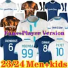 S-4XL2023 2024 PAYET ALEXIS футбольные майки Майо Марсель CUISANCE GUENDOUZI CLUSS 23/24 футбольные майки мужские детские VERETOUT Under Olympique Витинья болельщики игрок