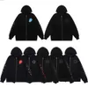 2023 Winter Designer Man Hoodies Hoody Sweatshirts Chromees 풀오버 느슨한 긴 소매 여자 스웨터 편지 니트 블랙 말굽 의류 24