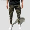 Men's Pants 2020 nouveaux hommes pantalons de Camouflage hommes musculation Joggers pantalons de survêtement automne Streetwear mâle Fitness pantalon de sport décontracté T240227