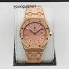 Minimalist Tactical Wrist Watch AP Watch Royal Oak Series Watch Womens Watch 33mm Diameter Quartz Movement Precision Steel Platinum Rose Gold Leisure Female Luxury