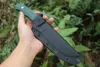 Speciale aanbieding A2288 Recht mes D2 Satijn Drop Point-mes Volledige tang G10-handvat Outdoor Kamperen Wandelen Jacht Survival Tactische messen met Kydex