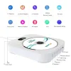 Speakers Portable CD Player Bluetooth Speaker Stereo CD Players Desktop/Wall Mountable CD Music Player with IR Remote Control FM Radio