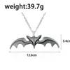 Pendant Necklaces Gothic Vintage Bat Choker Necklace Halloween Jewelry Gift For Women Men Fashion Wholesale Accessories