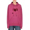Dames hoodies sweatshirts isabel marants vrouwen ontwerper nieuwe mode sweatshirt flocking letter pullover sportshirt losse lange mouw Terry Sweater 221