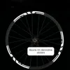 MTB RIM Stickers Bisiklet Yansıtıcı Çıkartma Yol Bisiklet Tekerlek Çıkartmaları 20 26 27.5 29 700C Bisiklet Aksesuarları Su Geçirmez 240223