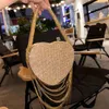 Axelväskor 2024 Ny produkt nisch ins diamant Tassel Chain Beautiful Girl Love Full Handbag 240427