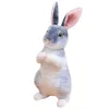 Plush Dolls Symulacja kawaii długie uszy realistyczne króliki pluszowe zabawki realilko odczuwające zwierzęce zabawki lalki dla dzieci dziewczęta