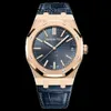 مراقبة المعصم التكتيكي البسيط AP Watch Male Watch Royal Oak Series 15510or Rose Gold Blue Plate Automatic Melecical Fashion Watch Casual Business Watch