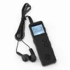 Joueurs Kebidumei Enregistreur vocal USB Professionnel 10 heures Dictaphone Enregistreur audio numérique avec lecteur MP3 WAV