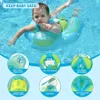 Baby Swimming Float With Canopy Inflatable Infant Floating Ring Kids Swim Pool Accessories Circle Bathing Summer Toys 240223