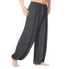 Men's joggers pants Casual sweatpants Casual Solid Color Baggy Trousers Belly Dance Yoga Pants Slacks Men Loose style