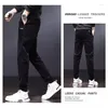 Pantalons pour hommes Corduroy Hommes Épais Ajouter Velours Chaud Pantalon de survêtement Taille élastique Pantalon Hip Hop Jogging Cargo Hommes Harajuku