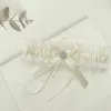 가터 bowknot 신부 레이스 가터 패션 여성 벨트 신부 기념품 결혼식 여자 허벅지