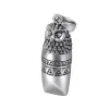 Halsband Unibabe s Whistle Pendant Pure Sier Owl Pendant Sterling Sier Jewelry Owl Whistle Pendant (FGL)