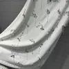 早春の新製品ピュアハンドメイドハイセットクリスタルチェーン刺繍ビーズ装飾タンクトップスカート