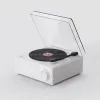 Haut-parleurs COLSUR INS Wind tourne-disque Bluetooth haut-parleur Machine à temps Bluetooth Audio rétro avec platine réveil HD qualité sonore