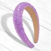 Beaded Headband Colorful Sparkly Padded Hair Hoop Women Girl Hair Band Headdress Diadema Con Cuentas De Cristal Y Diamantes De Imitacion