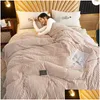 Cobertor super macio lance premium sedoso flanela cama leite lã escritório nap coral única toalha ar condicionado toda a temporada drop delivery dhixn