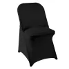 84cm*50cm*39cmホワイトスパンデックスチェアカバーカバー黒い椅子カバーフォールドチェア