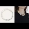 Designer Vivianes Westwoods Jewelry Viviennr Queen Mother Zircon Oval Brand Mixed Necklace Armband Tiktok Fast Tuan