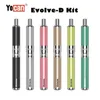 Yocan Evolve-D 키트 전자 담배 510 스레드 배터리 드라이 허브 기화기 이중 코일 vape 펜