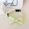 High-End New Pet Fashion Brand Bow Collar Teddy/French Bulldog Schnauzer Dog Cat Bows Tie Decoration Supplies Wholesale