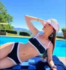 2024 Yeni Moda Tasarımcısı Toptan Kadınlar Yüzme Seksi Bikinis Mayolar Bikini Mayo Sıcak Satış Mysui Kadın Mektup Baskı Kısa Set Tangs Bra Beac