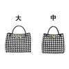 BOTTEGS Sacs simples sacs Venetas Boucle Tottes ANDIAMO Straddle Gold Hardware Tote Trendy Grande capacité Soirée 2024 épaule Nouvelle Femmes Woven Leather Handsbags Beoh